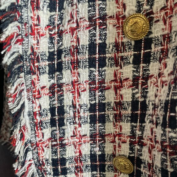 Tweed Plaid Blazer - X-Small - Excellent condition - Picture 4 of 14